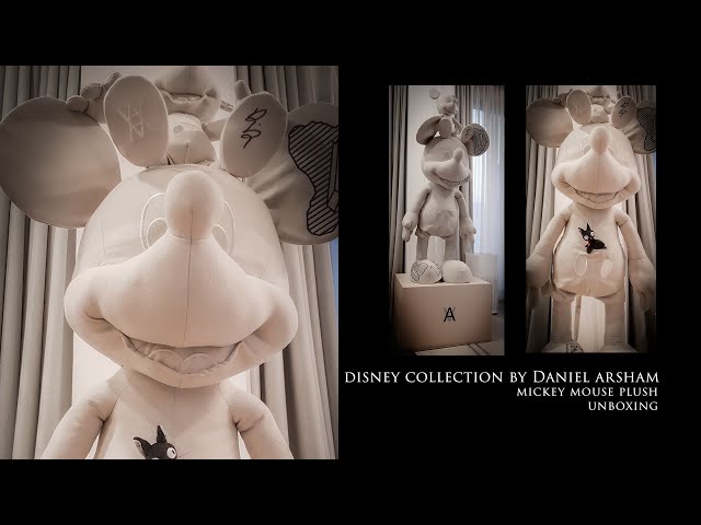 KLIZ - Unboxing Mickey Mouse Plush Large (Disney Collection by Daniel Arsham)