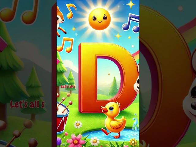 D is for Dog - Fun Phonics Song for Kids | Learn the Letter D Alphabet Song  #learningabcsong #hopoe