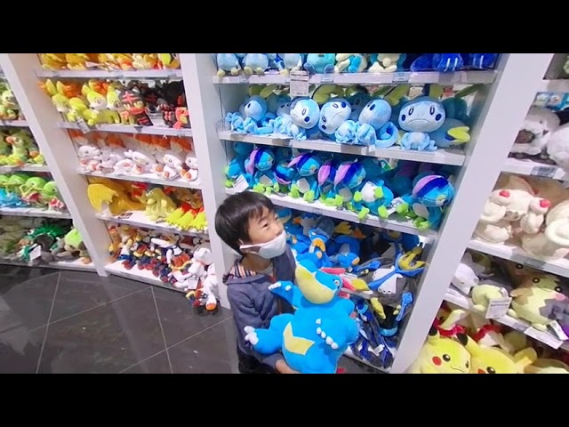 【3D VR】Pokemon Center Skytree Town, Japan ポケモンセンタースカイツリータウン