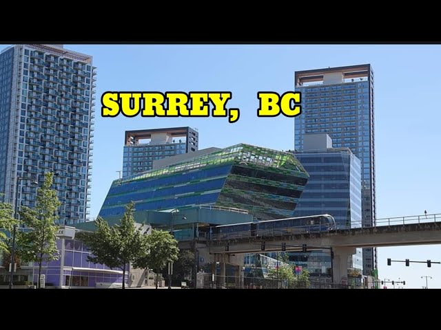 Downtown Surrey,BC Canada, Walk through the city