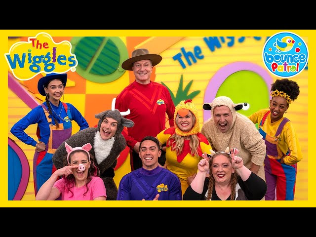 Old MacDonald Had a Farm 🐑 Kids Songs & Nursery Rhymes 🐤 The Wiggles + Bounce Patrol @bouncepatrol