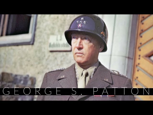 Senior officer of the United States army General George Smith Patton Jr. on results