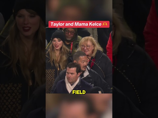 Taylor Swift & Donna Kelce's Heartfelt Moment on AFC Championship Field 🏈❤️