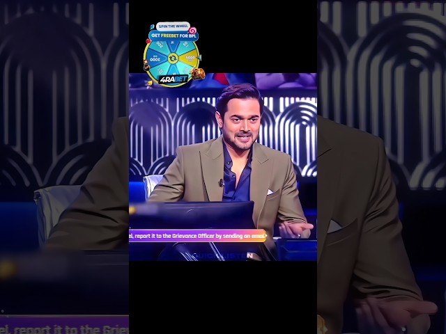 bhuvan bam in kbc show 🔥😆|| #buvanbam #bbkivines #funny #samayraina #kbc #shorts