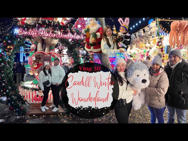 Winter Wonderland Cardiff 2022|| Watch till End to see what we won || Uk ko Mela 😍😍||