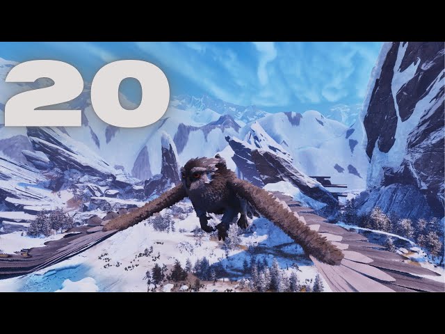 Taming a Female Owl Griffin For Breeding Purposes! - Ark Extinction Ascended Ep 20