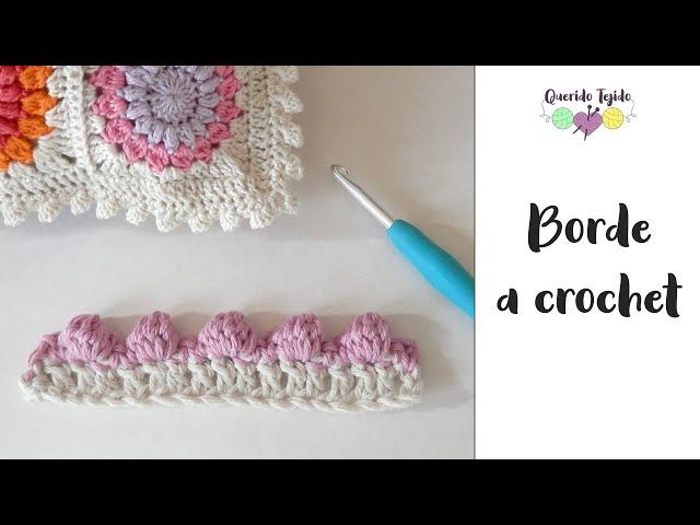 Borde Crochet #1 - Crochet Edging ENGLISH SUB