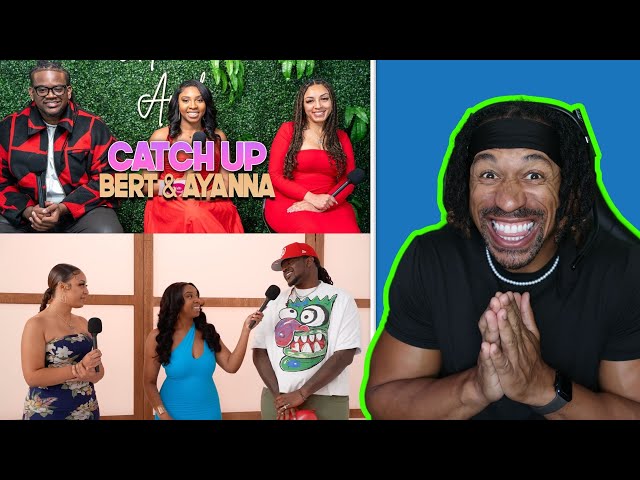 Bert and Ayanna Catch Up with Arlette Amuli (TPindell Reacts)