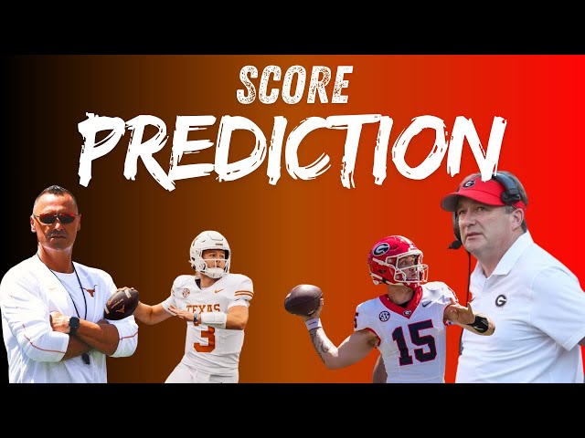 Georgia vs Texas Predictions | Who Wins This Top-5 Battle?