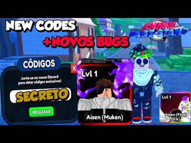 CORRE!! TODOS NOVOS CODES + NOVOS BUGS NO ANIME LAST STAND!! TODOS OS CODIGOS 🛡️Clans +🌀Godly