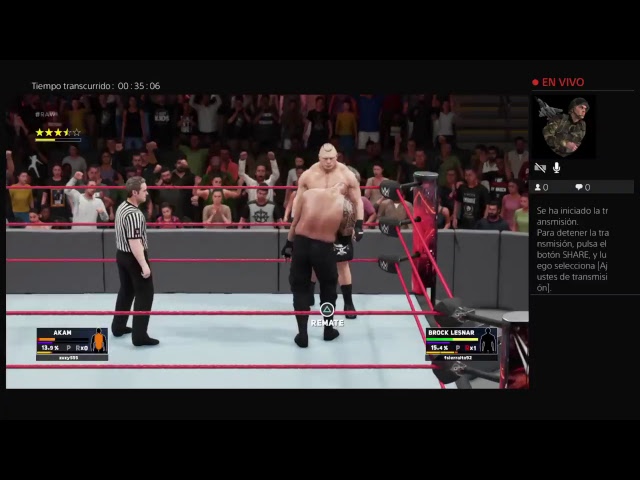 Brock Lesnar The Beast in accion