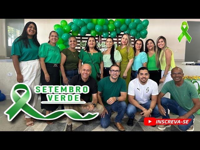 SETEMBRO VERDE CAMPANHA PELA INCLUSÃO DAS PESSOAS COM DEFICIÊNCIA. #inclusãosocial