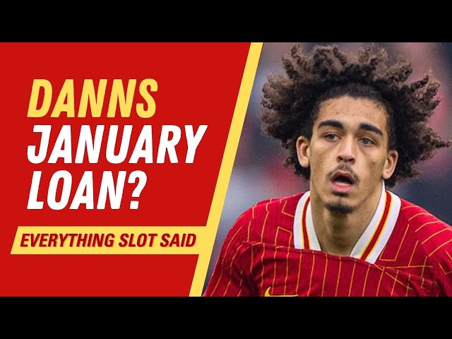 Jayden Danns to go on loan? | What Arne Slot says