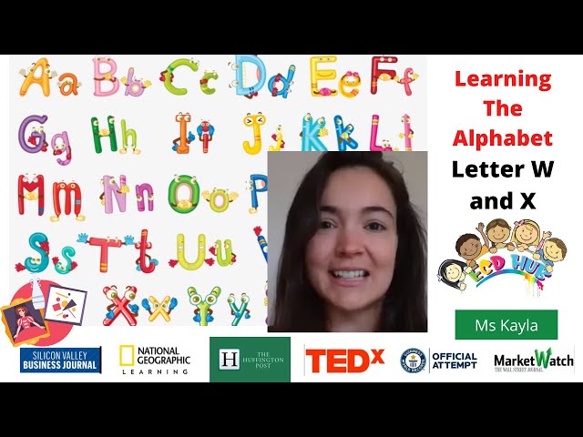 Alphabet for Kids by ECDHUB - Ms. Kayla #ecd #earlychildhood #education #preschool #kindergarten