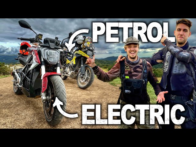 PETROL vs ELECTRIC MOTORCYCLE with @MarcTravels 🇬🇪 [S5-E51]