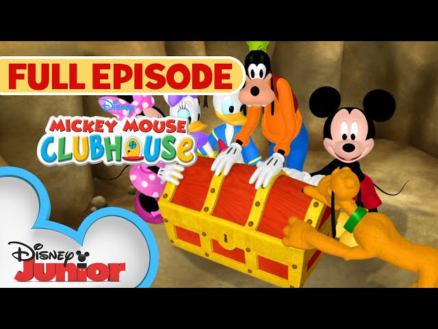 Mickey Mouse's Treasure Hunt 🏴‍☠️ | Mickey Mouse Clubhouse Full Episode | S1 E13 | @disneyjr  ​