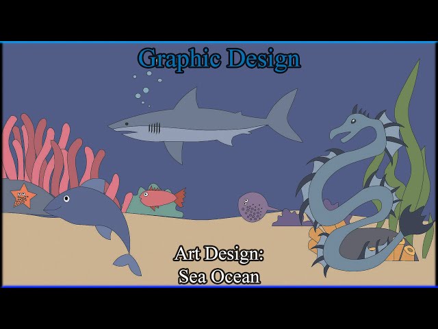 Graphic Design: Art Design: Sea Ocean