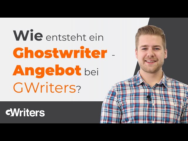 Wie entsteht ein Ghostwriter-Angebot bei GWriters? • GWriters.de