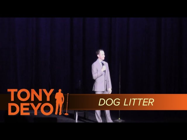 Dog Litter - Comedian Tony Deyo