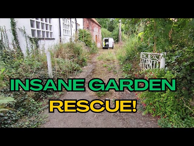 EXTREME Garden Restoration Challenge 370 Year Old House (Part 1)