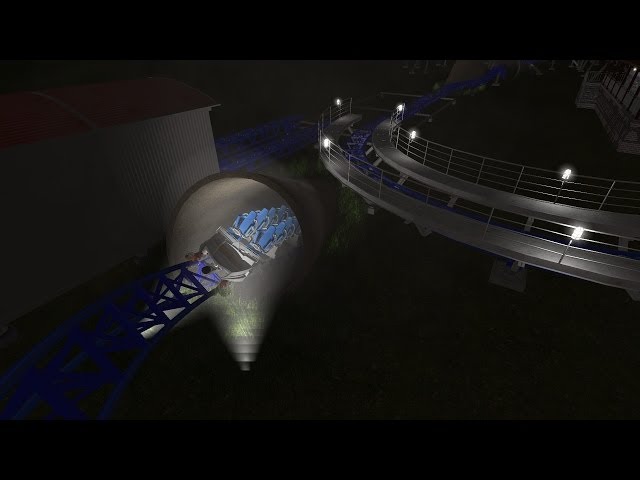 Blue Sky - Great Park - Onride - NoLimits 2 Original Creation - 4K