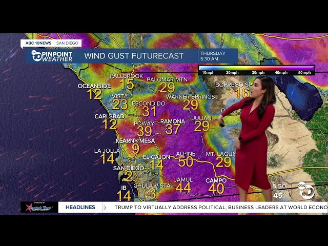 ABC 10News Pinpoint Weather with Meteorologist Vanessa Paz