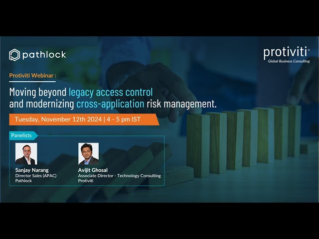 Webinar Recording | Modernizing Access Control and Risk Management