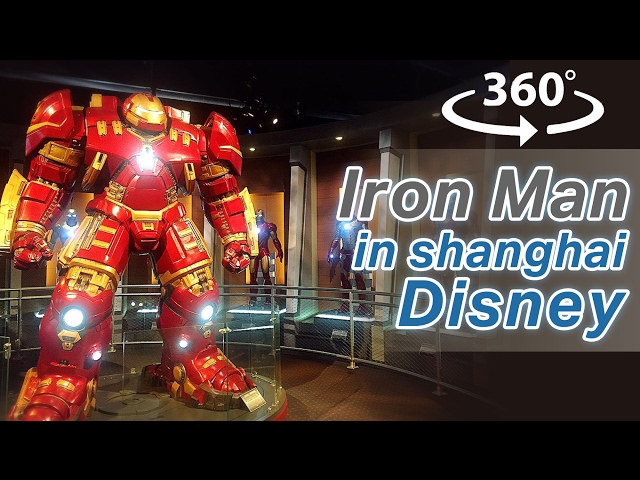 Iron Man in Marvel Universe in Shanghai Disneyland VR | 360 video