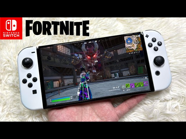 Fortnite on Nintendo Switch OLED EP262