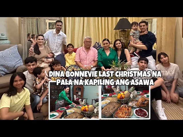 Ito na pala ang huling Pasko na magkapiling si Dina Bonnevie at ang asawa na si DV Savellano🥺