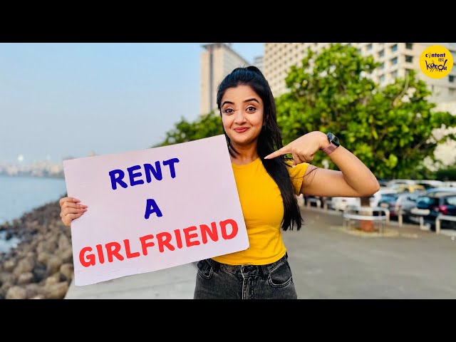 Rent A GIRLFRIEND Short Film | Rom Com Hindi Short Movies Content Ka Keeda