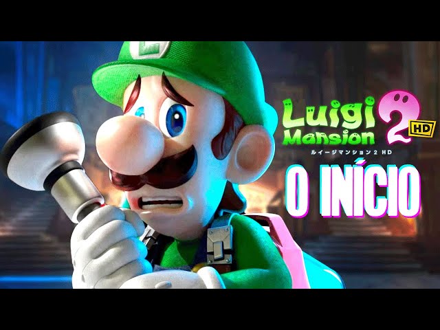 Luigi's Mansion 2 HD - O Início no Nintendo Switch! NOVO JOGO DO MARIO VERDE