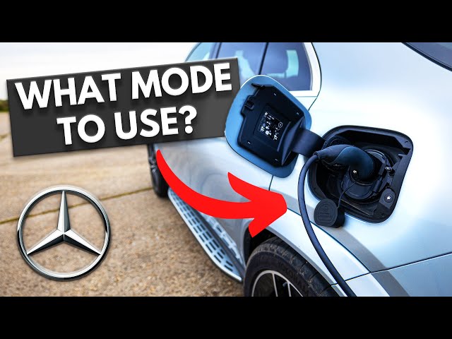 Mercedes Plug-in Hybrid Modes EXPLAINED!