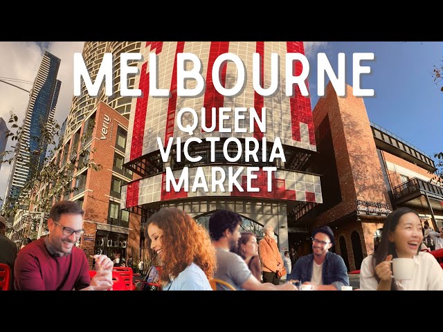 Queen Victoria Market Melbourne VLog Part 2 | New Munro Precinct | Brunch, Restaurants, Shopping