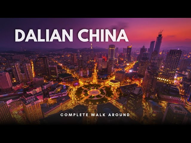 🇨🇳 Dalian, China: A Scenic Coastal City with Stunning Architecture & Seaside Views | HD Walking Tour