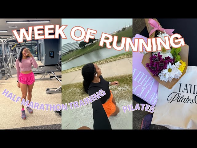 Week of Running | half marathon training + pilates