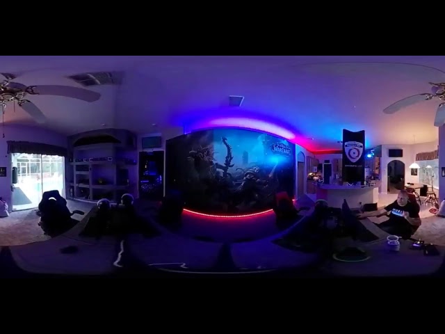 swifty testing samsung 360  livestream in gaming house