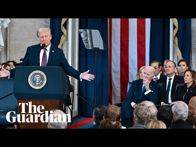 Key moments from Donald Trump's inauguration