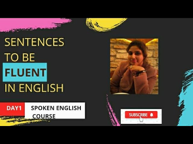 Daily Use English Sentences | Spoken English Course - Day 1| English Speaking