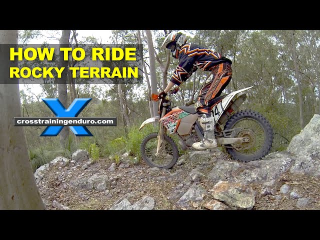 How to ride rocky terrain on dirt bikes︱Cross Training Enduro