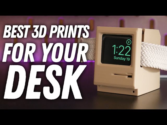 7 Cool 3D Printed Things To Upgrade Your Desk / Gaming Setup - Printed on the Anycubic Kobra 2 Pro