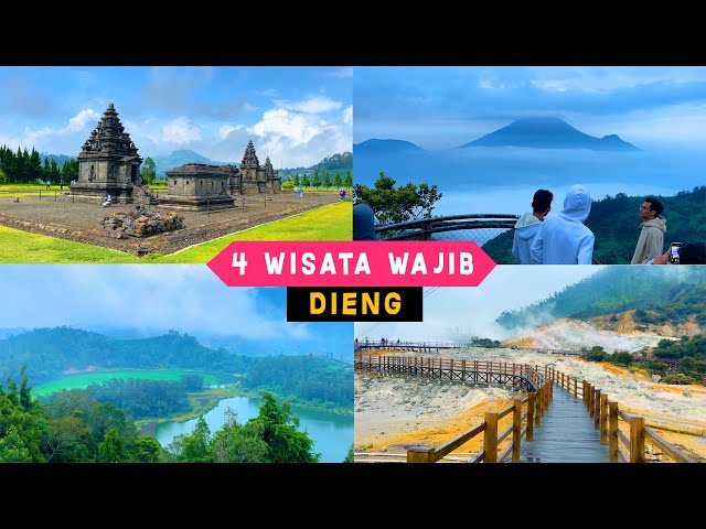 TERNYATA DIENG SEINDAH INI | 4 Wisata Wajib Di Dieng | Rekomendasi Wisata Bagus di Dieng