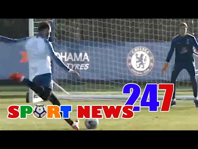 Footage emerges of Gonzalo Higuain in Chelsea training and fans all feel the same way