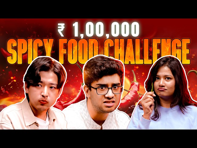 Spicy food challenge 🌶️ | Last to stop eating wins 1 lakh