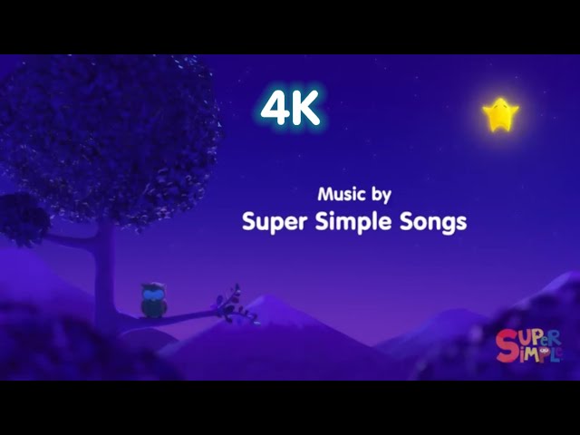 End Credits | Lullaby Forest: Clips - A Twinkle Twinkle Bedtime Movie | Super Simple Songs (4K HDR)