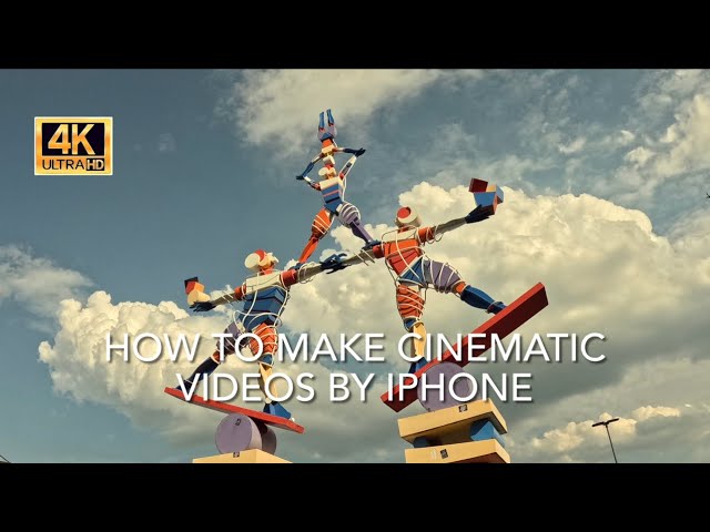 Shot on  iphone 15 Pro-Max How to make Cinematic videos by iPhone - 4k 60 Frames