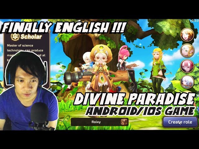 Finally ENGLISH !!! Dragon nest Awake (DIVINE PARADISE) Gameplay - Android/iOS GAME