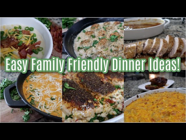 Easy Family Friendly Dinner Ideas! 8 One Pot / Dish Recipes For Those Busy Nights! Cook With Me!