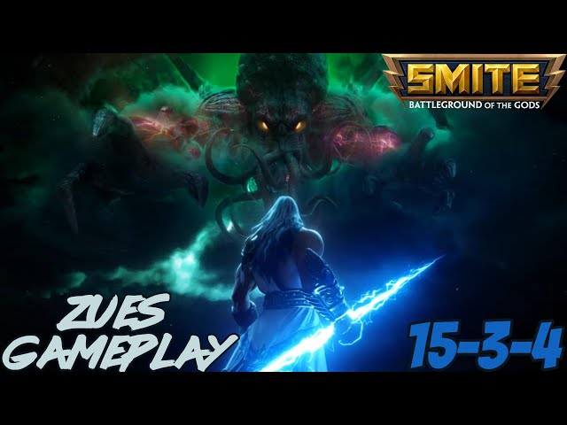 SHOCKING MID LANE LIGHTNING BOLT | Epic Smite Zeus Gameplay