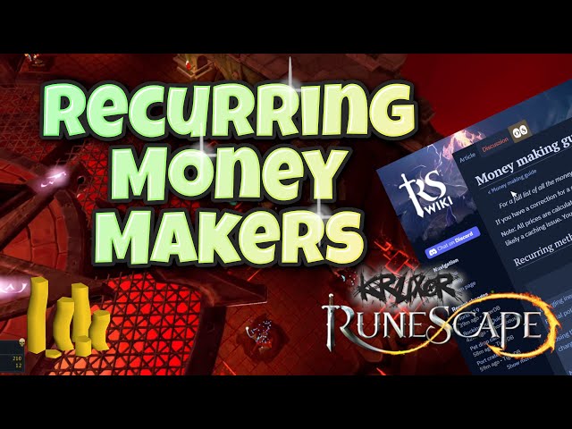 Recurring Money Makers June 2024 #runescape3